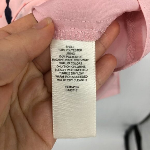 NWT Eliza J pink floral bell sleeve tiered ruffle dress 16W - Picture 9 of 10